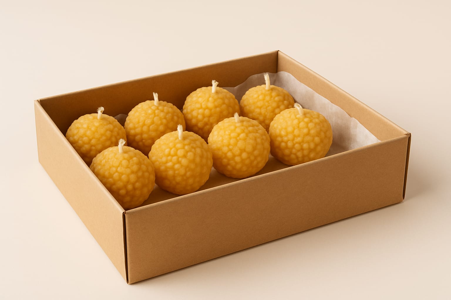 Laddu candle 8 pieces