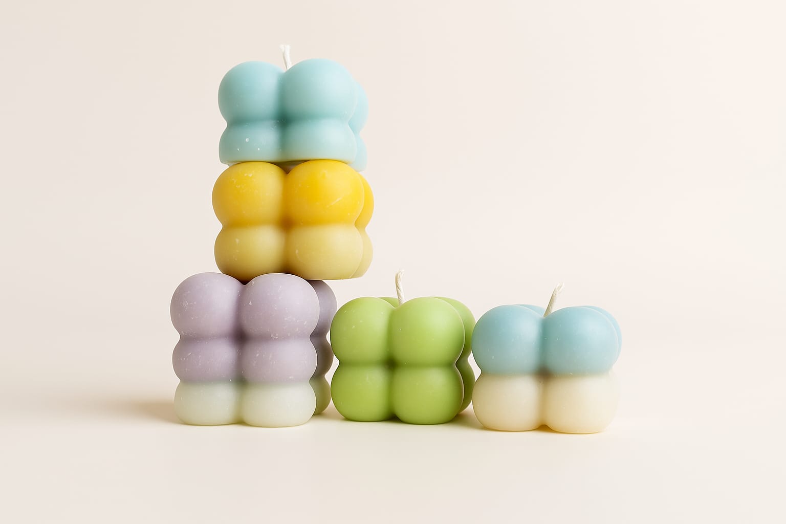 Bubble candle  Single piece